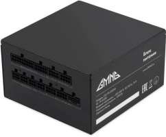 Блок питания GMNG GG-PS1200M 1200W, APFC, 80+ platinum, 120mm fan, 9xSATA, full cable management (ATX 12V 3.0), RTL